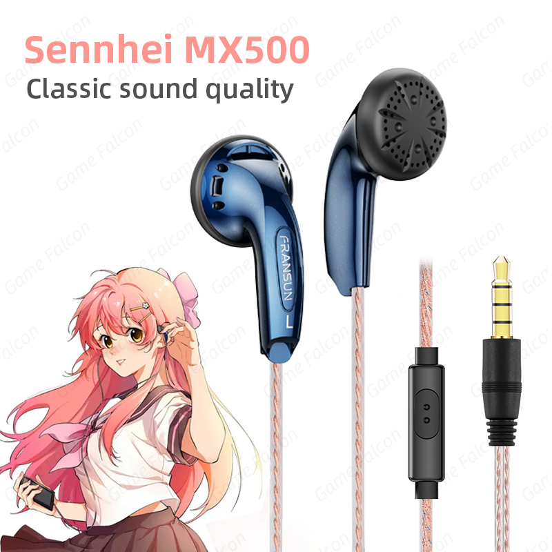 Earplug Set Foam - Classic Earplugs Sennhei MX500 Powerful Bass