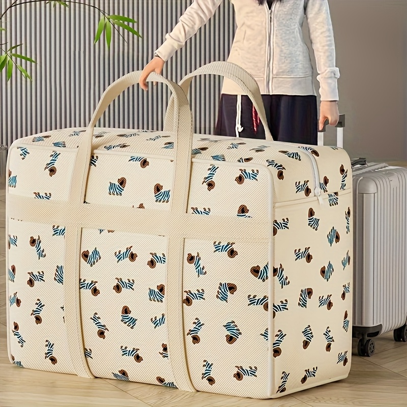 Travel Accessories Box - 1pc Foldable Luggage Organizer Bag with