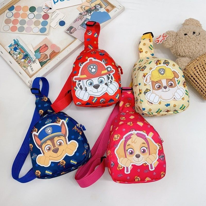 Travel Accessories With Baby - Paw Patrol Cartoon Crossbody Bag for