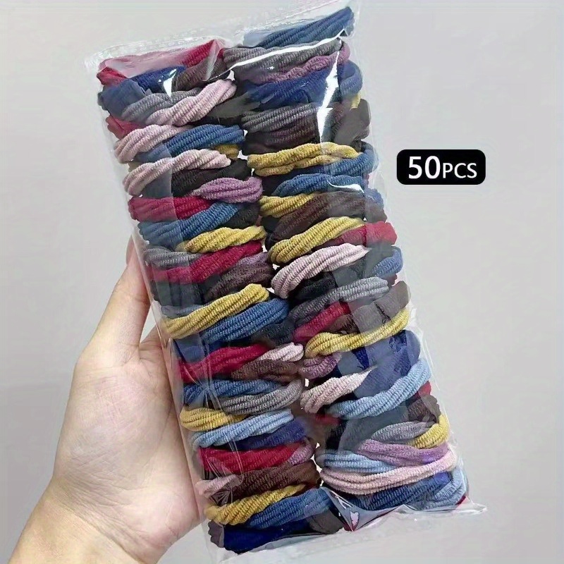50 PCS Black Mixed Color Satin - огляд і ціна Travel Accessories Aesthetic