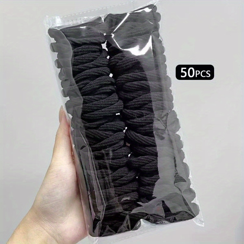 50 PCS Black Mixed Color Satin - огляд і ціна Travel Accessories Aesthetic