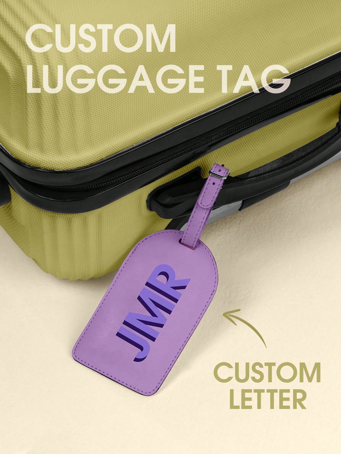 Personalized Initial Luggage T - огляд і ціна Travel Accessories Logo