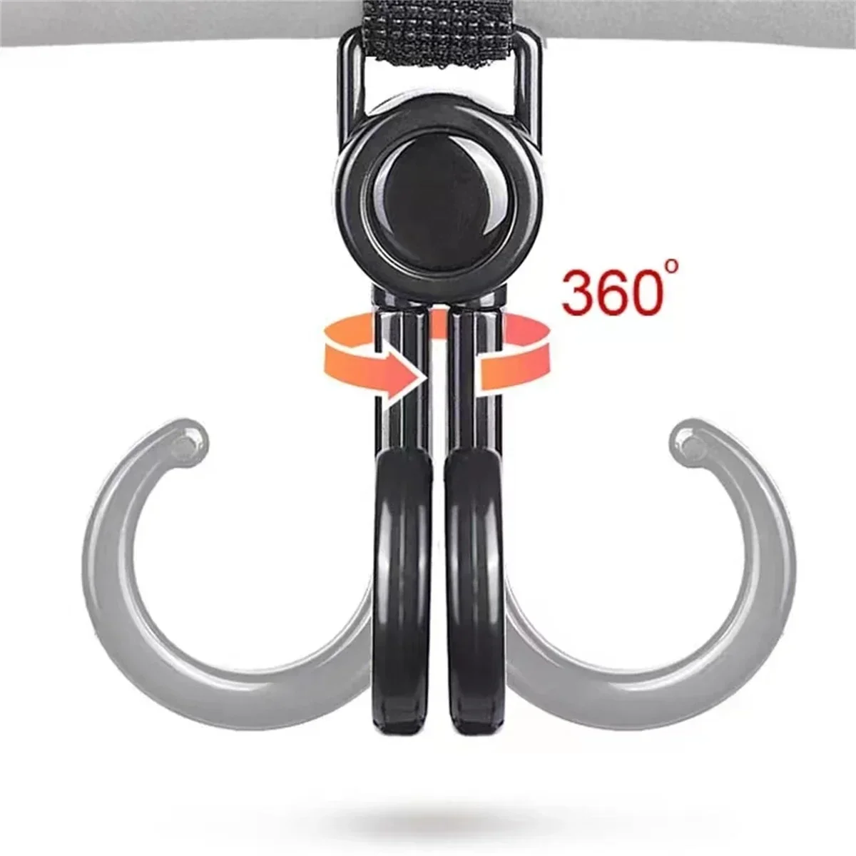 Rotatable Double Hooks Baby St - огляд і ціна Travel Accessories With Baby