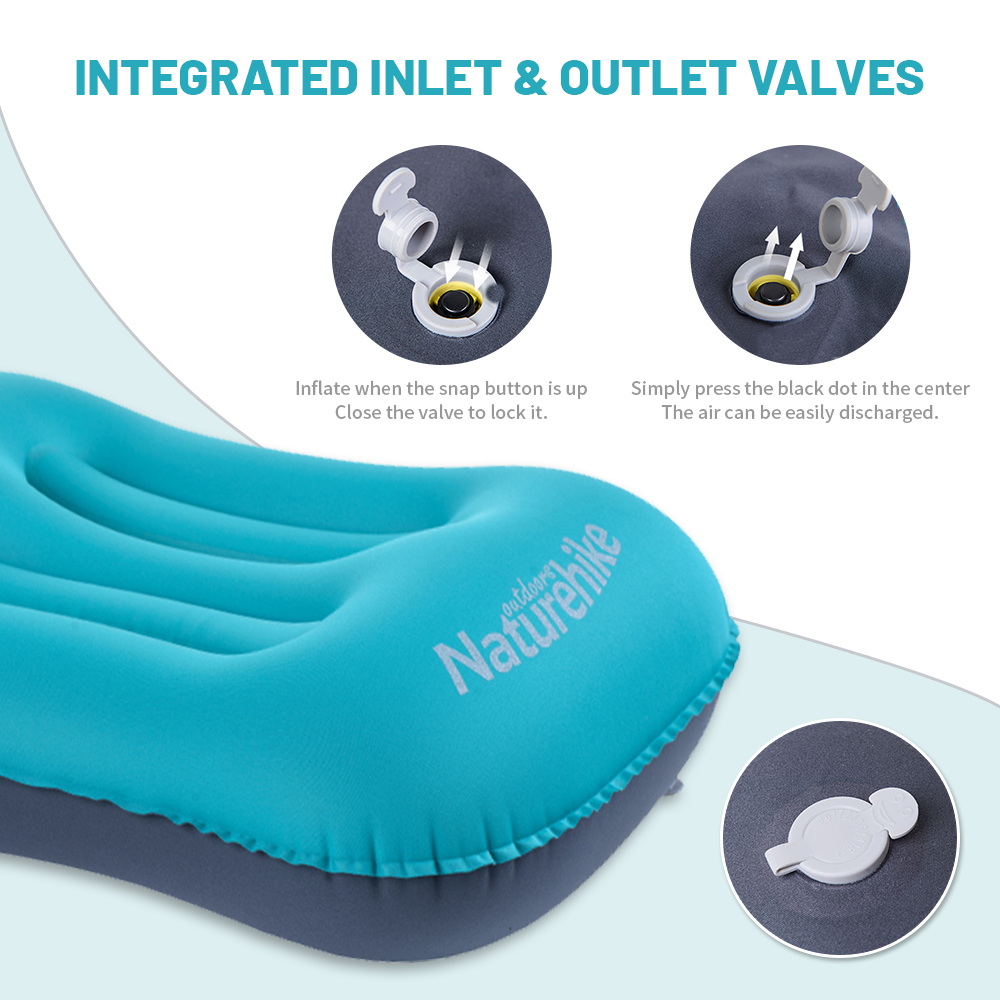 Naturehike Inflatable Pillows  - огляд і ціна Travel Pillow Inflatable