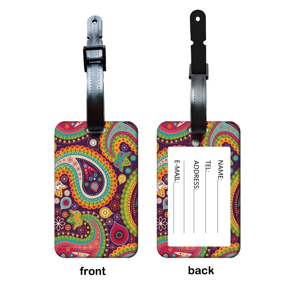 Paisley Plastics Baggage Tag W - огляд і ціна Travel Accessories List For Women