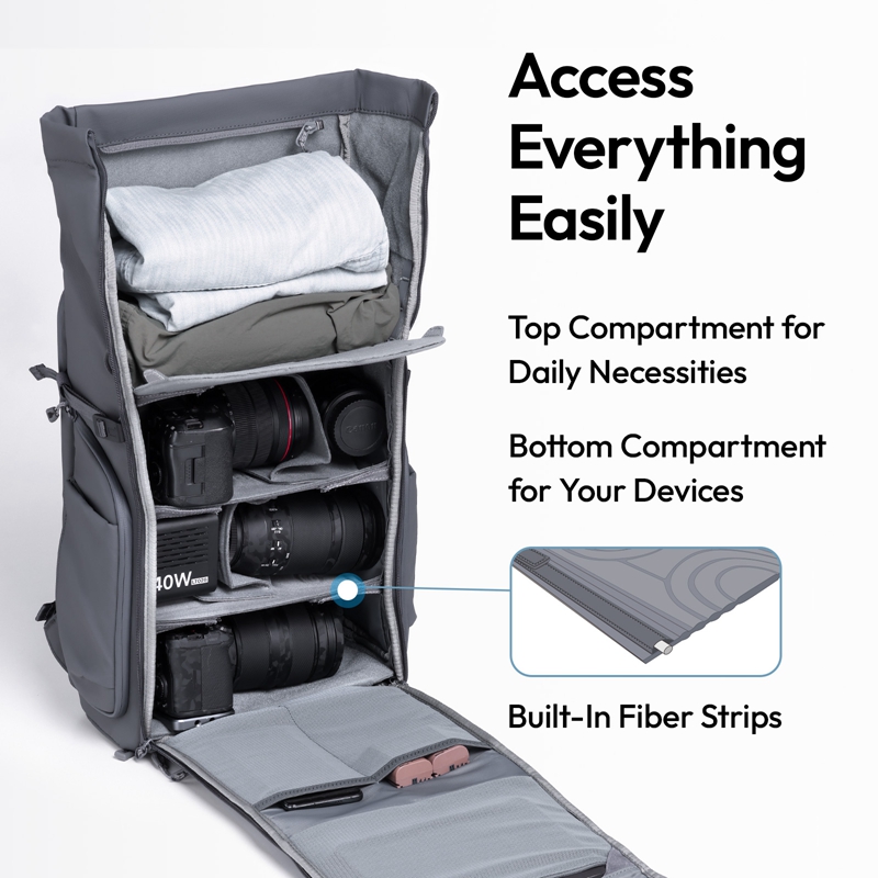Ulanzi BP04 Hard Shell Camera  - огляд і ціна Travel Access