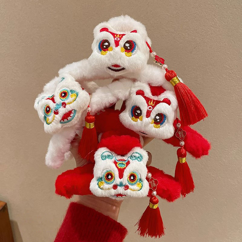1pc Lion Dance Tassel New Year - огляд і ціна Travel Accessories Aesthetic