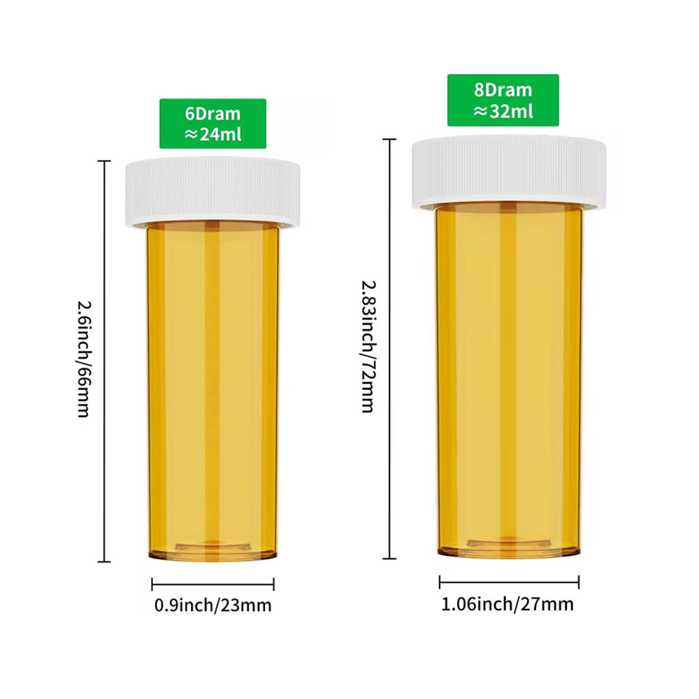 12/20 Empty Plastic Medicine P - огляд і ціна Travel Accessories Bottles