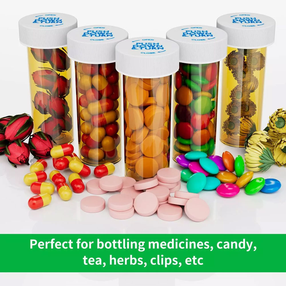 12/20 Empty Plastic Medicine P - огляд і ціна Travel Accessories Bottles