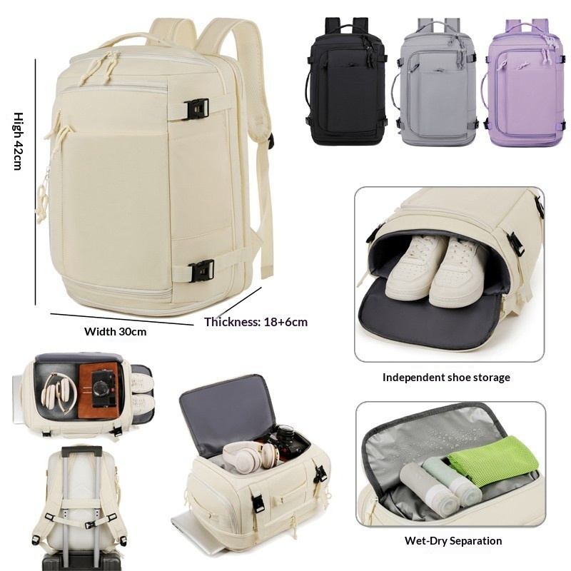 Travel Backpack Large Capacity - огляд і ціна Travel Accessories Logo