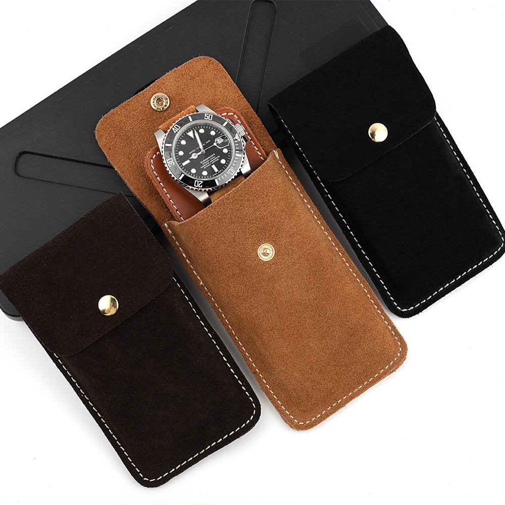 Suede Leather Watch Storage Ba - огляд і ціна Travel.Accessories News