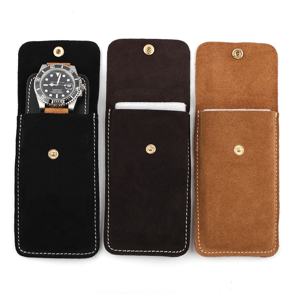 Suede Leather Watch Storage Ba - огляд і ціна Travel.Accessories News