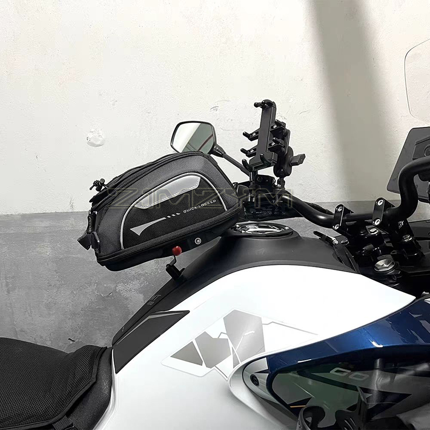 Motorcycle Fuel Tank Bag For C - огляд і ціна Travel Accessories Logo