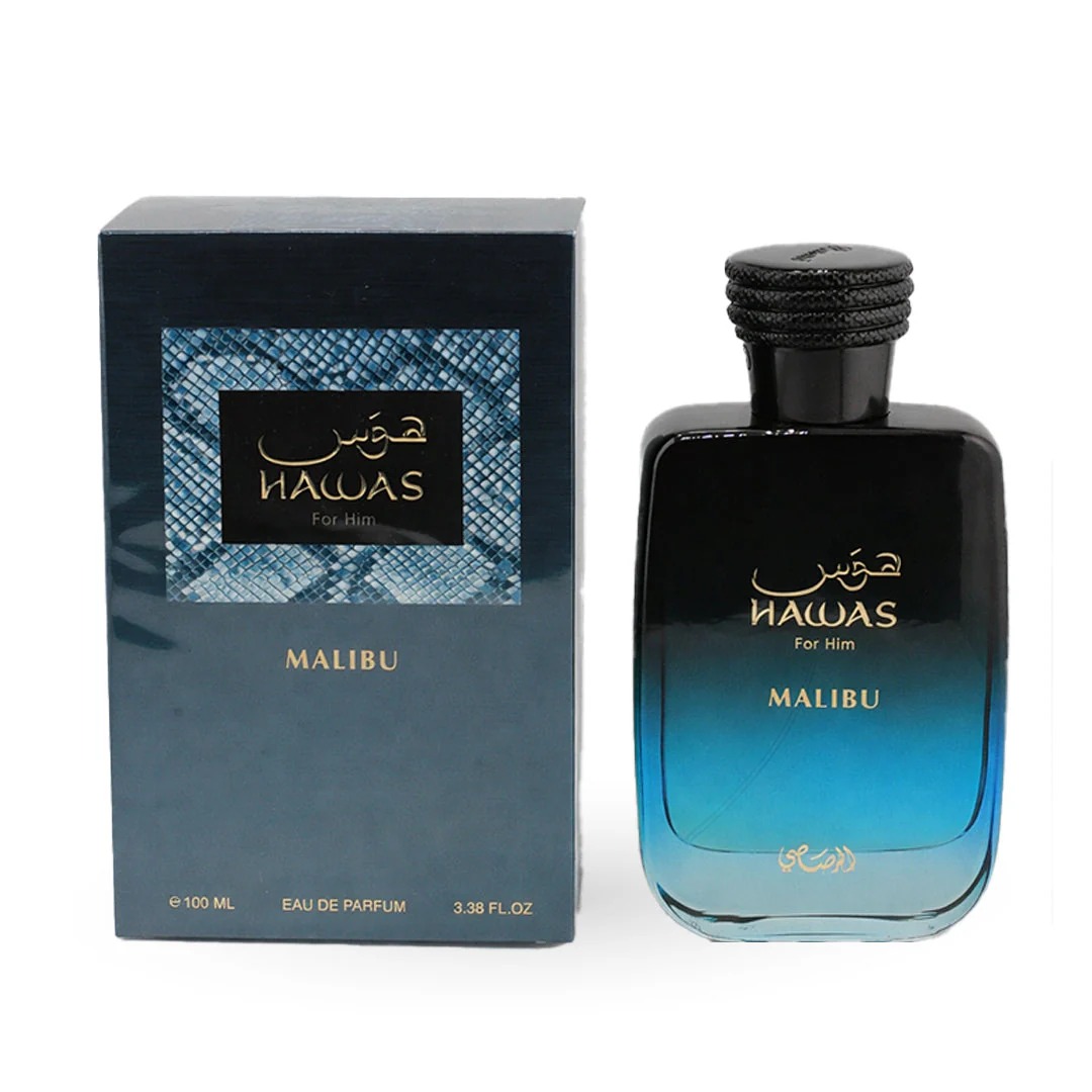 Rasasi Hawas Malibu For Him ED - огляд і ціна Travel Access