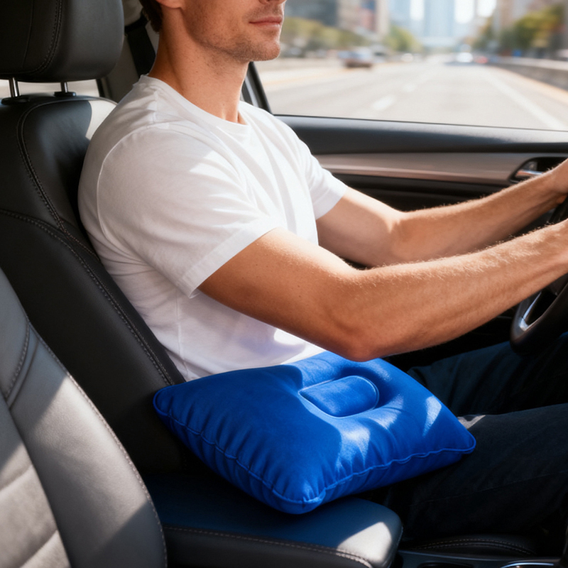 2Pcs Inflatable Travel Pillows - огляд і ціна Travel Pillow Inflatable