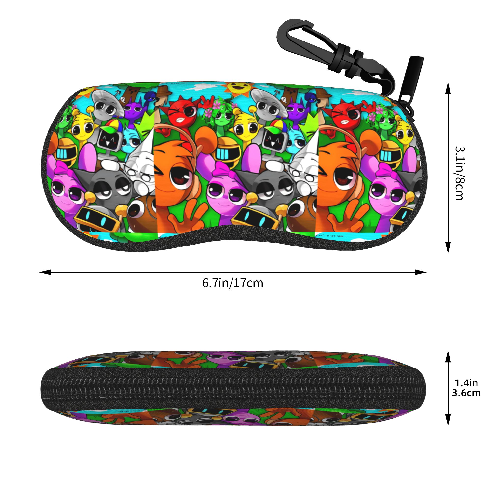 S-Sprunki Game Glasses Case Co - огляд і ціна Travel.Accessories News