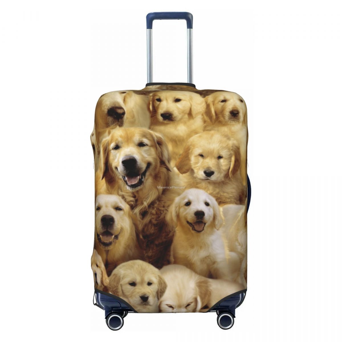 Golden Dog Suitcase Cover Anim - огляд і ціна Travel Accessories To 3D Print