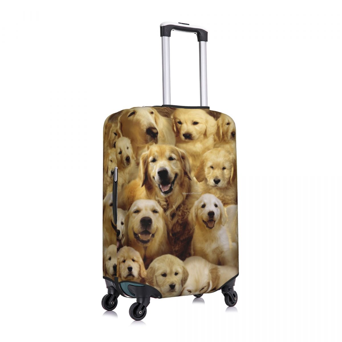 Golden Dog Suitcase Cover Anim - огляд і ціна Travel Accessories To 3D Print