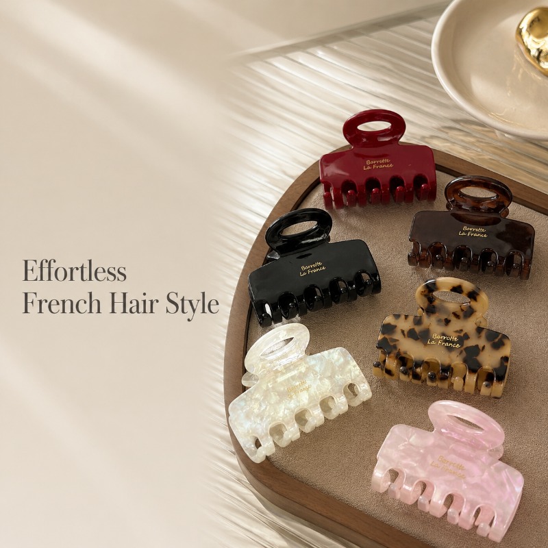 French Medium Hair Claw Clips  - огляд і ціна Travel Accessories Aesthetic