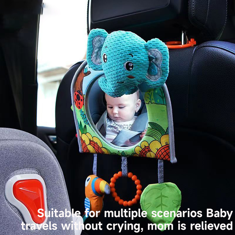 Baby Car Seat Mirror Toys Kids - огляд і ціна Travel Accessories With Baby