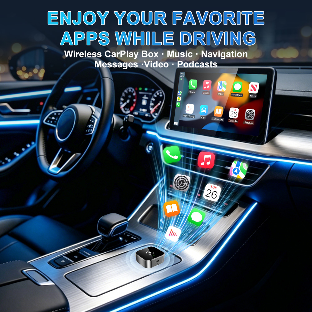 Wireless CarPlay Android Auto  - огляд і ціна Travel Adapter Universal