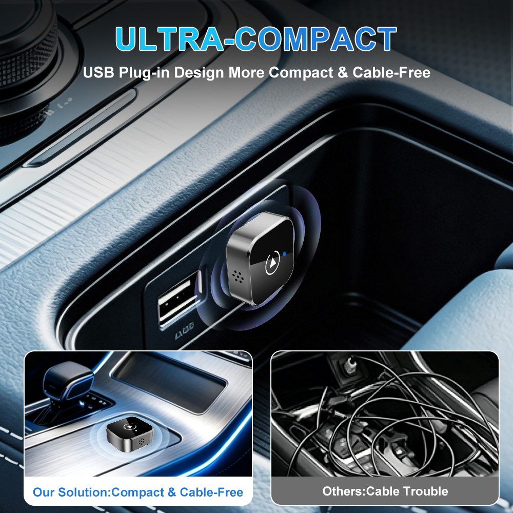 Wireless CarPlay Android Auto  - огляд і ціна Travel Adapter Universal