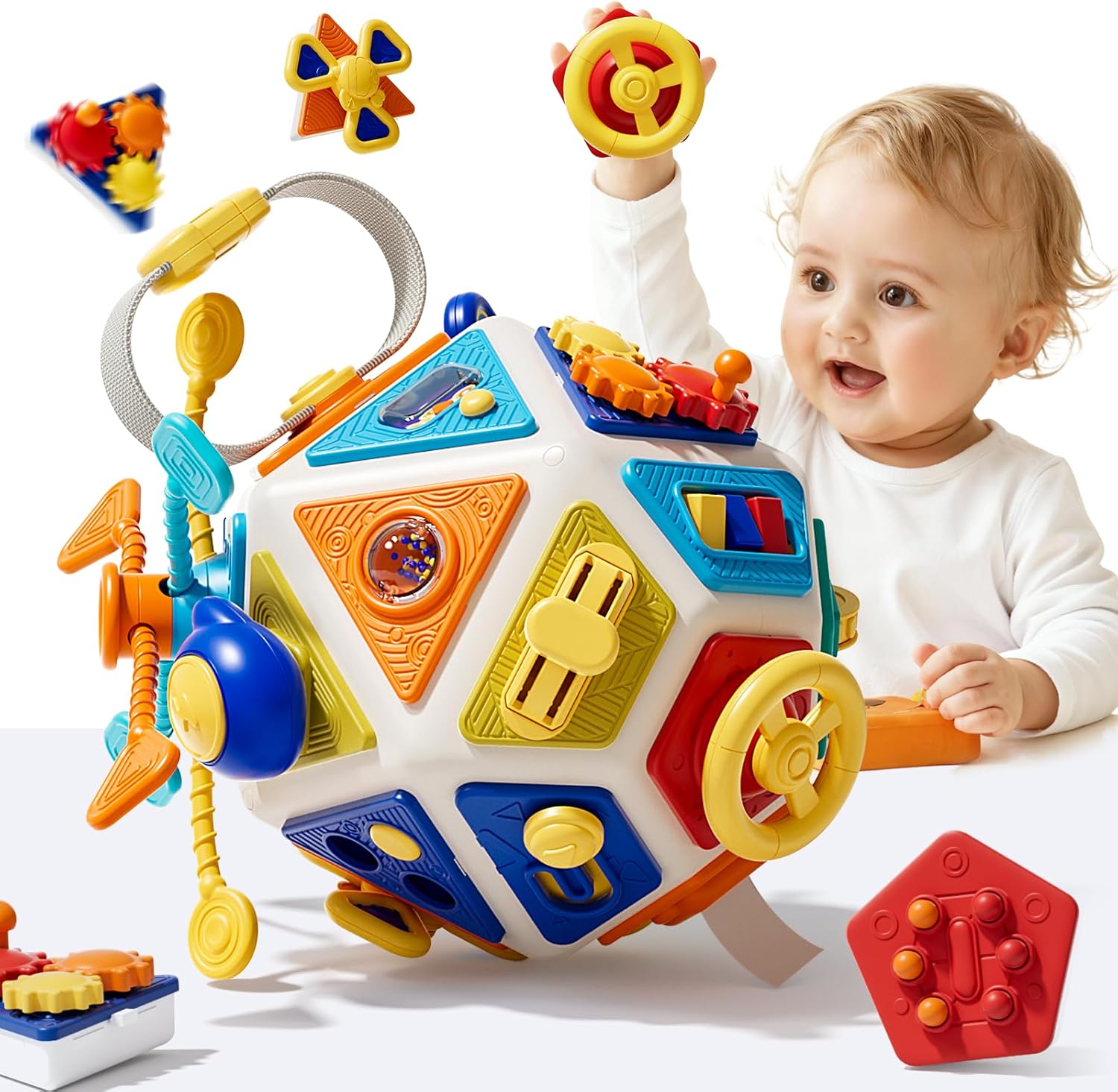 Baby Busy Board Activity Cube  - огляд і ціна Travel Accessories With Baby
