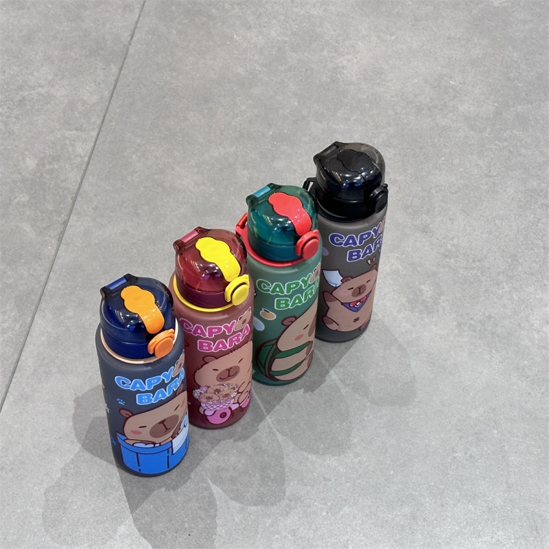750ml Cute Cartoon Capybara Wa - огляд і ціна Travel Accessories Bottles