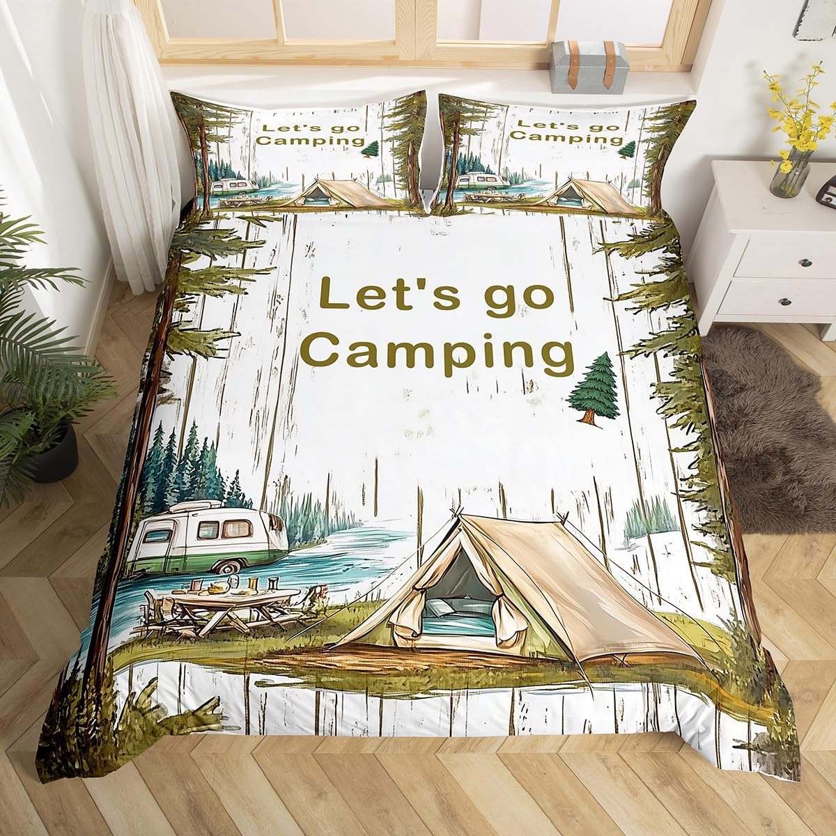 Camping Duvet Cover Set Full K - огляд і ціна Travel Accessories To 3D Print