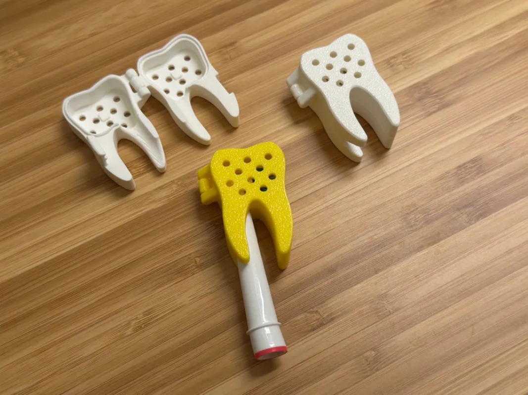 3D Printed Cute Tooth Shaped P - огляд і ціна Travel Accessories To 3D Print