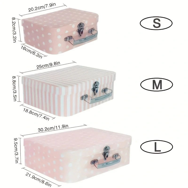 3pcs Vintage Style Cardboard B - огляд і ціна Travel.Accessories News