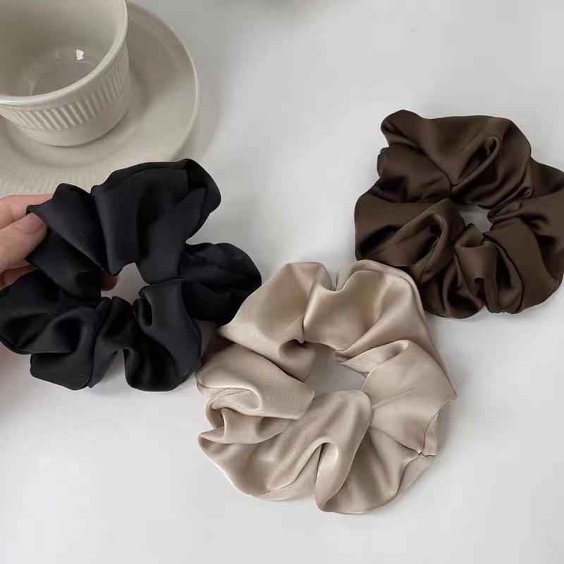 3Pcs Luxury Satin Hair Scrunch - огляд і ціна Travel Accessories Aesthetic