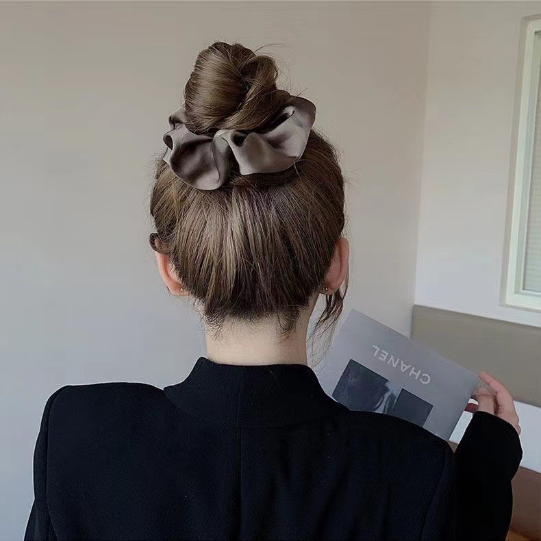 3Pcs Luxury Satin Hair Scrunch - огляд і ціна Travel Accessories Aesthetic