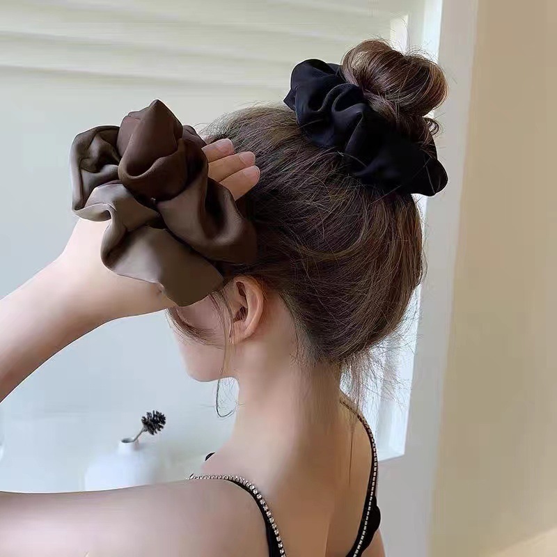 3Pcs Luxury Satin Hair Scrunch - огляд і ціна Travel Accessories Aesthetic