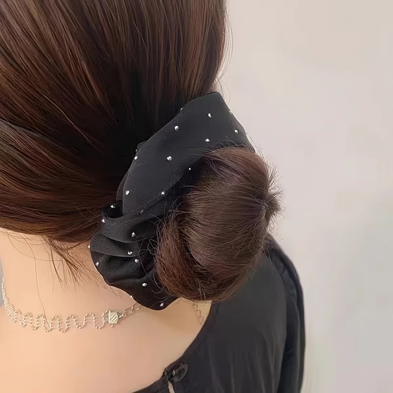 1/3PCS Satin Scrunchies With R - огляд і ціна Travel Accessories Aesthetic