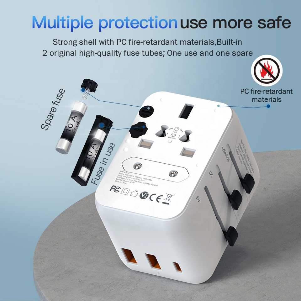 Type C GaN 20W Chargeur Multi  - огляд і ціна Travel Adapter Universal