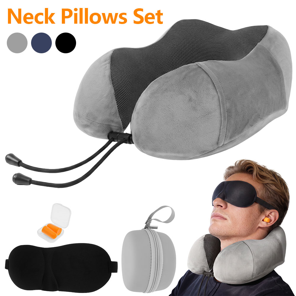 U Shaped Memory Foam Neck Pill - огляд і ціна Earplug Set Foam