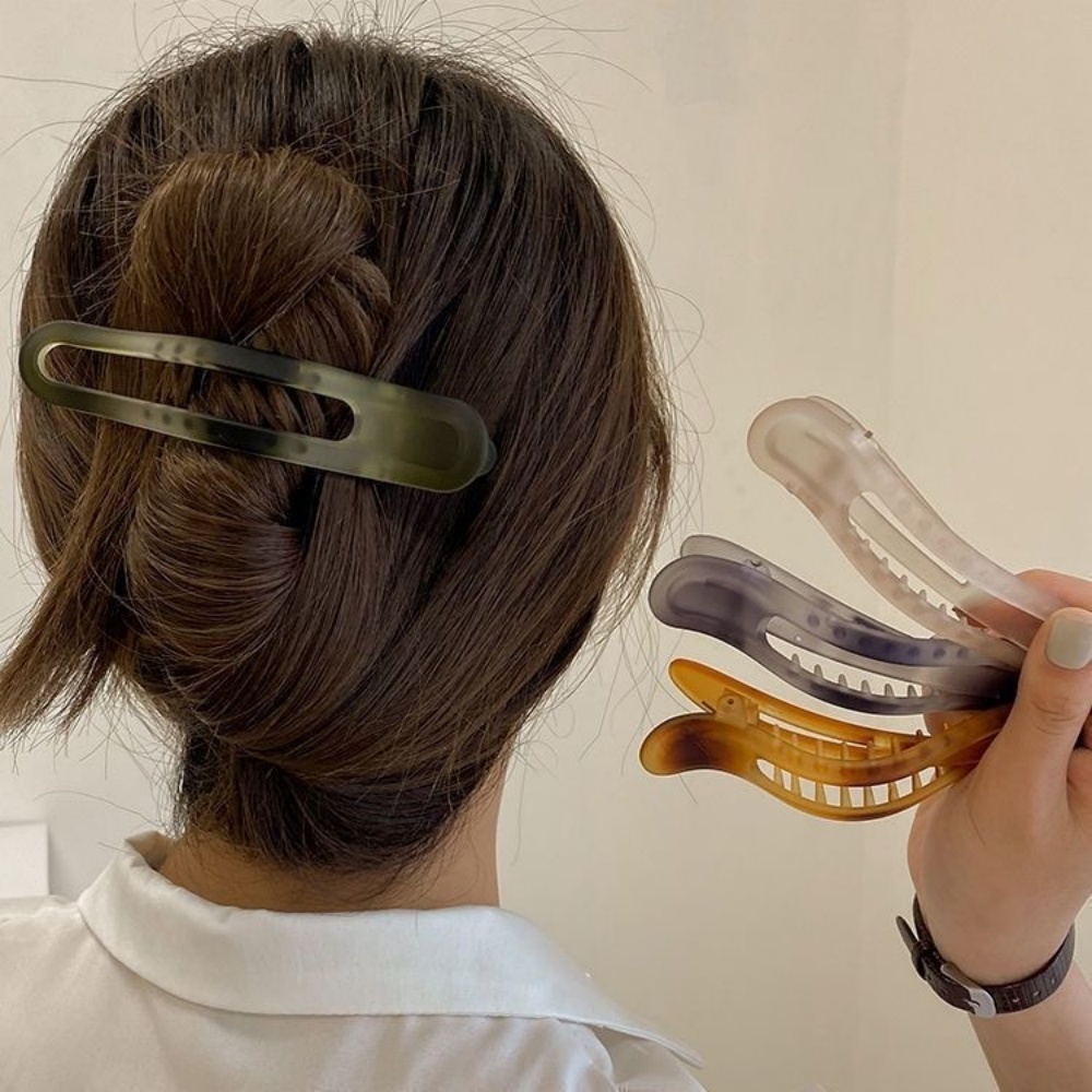 Large Flat Duckbill Hair Claw  - огляд і ціна Travel Accessories Aesthetic