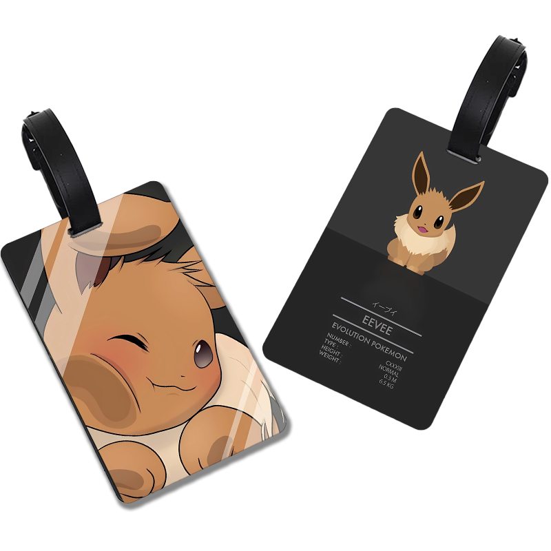 Pokemons Cartoon Luggage Tag K - огляд і ціна Travel Accessories Logo