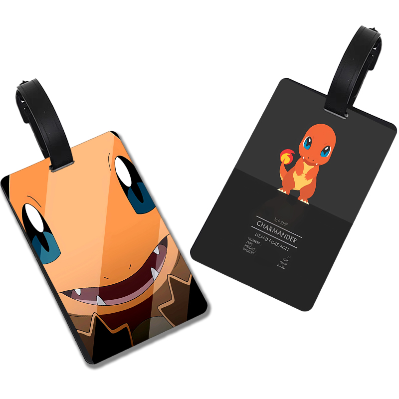 Pokemons Cartoon Luggage Tag K - огляд і ціна Travel Accessories Logo