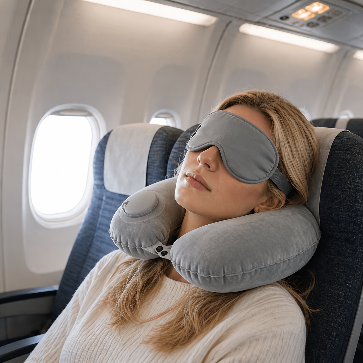 SPDJUMPER Inflatable Travel Ne - огляд і ціна Travel Pillow Inflatable