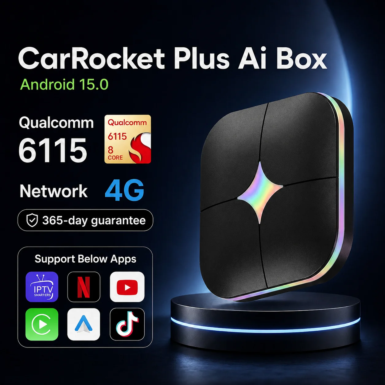 2026Android15 CarPlay Ai Box C - огляд і ціна Travel Adapter Universal
