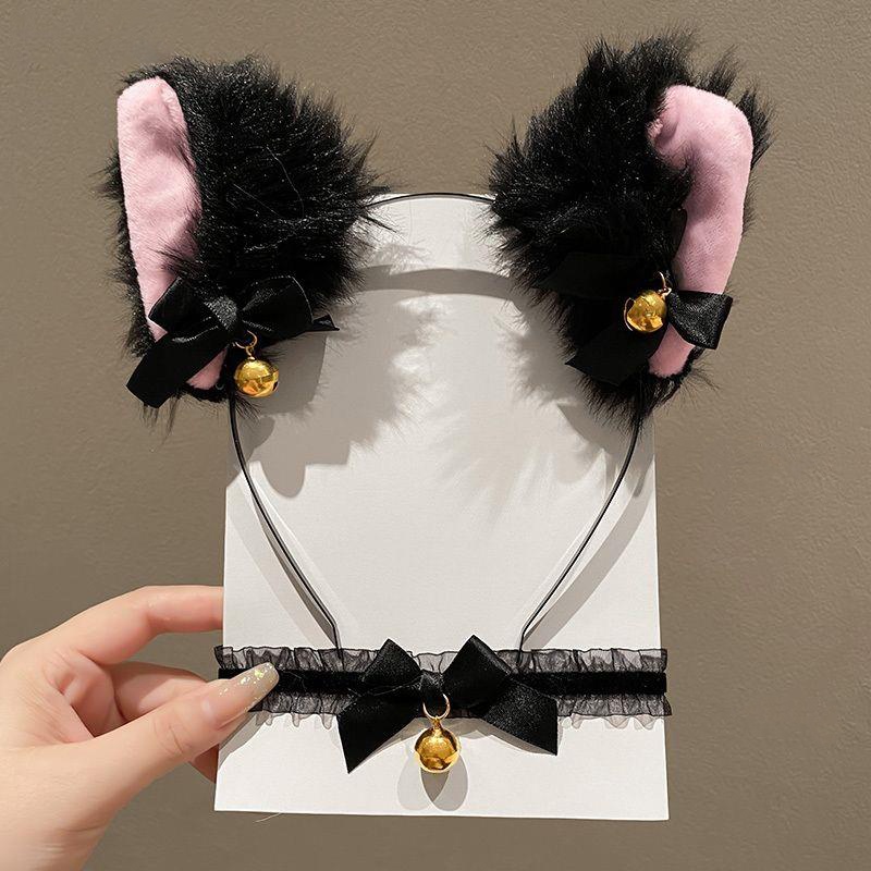 Plush Cat Ear Headband for Wom - огляд і ціна Quirky Travel Accessories