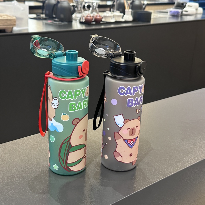 750ml Cute Cartoon Capybara Wa - огляд і ціна Travel Accessories Bottles