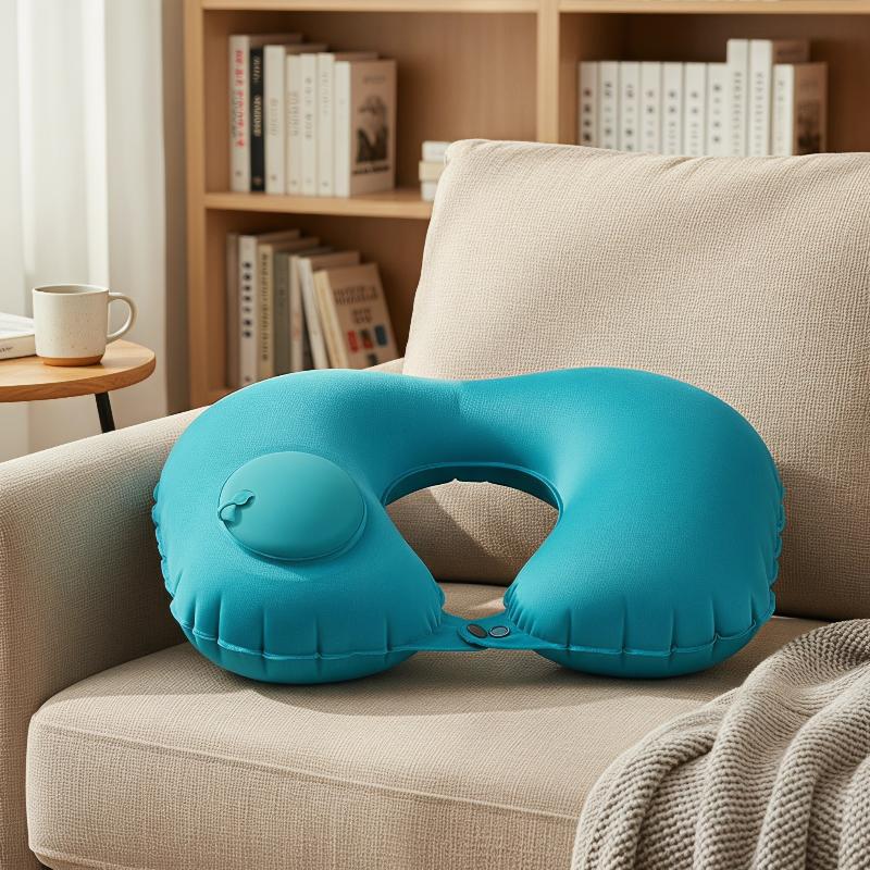 Flocking Inflatable Portable N - огляд і ціна Travel Pillow Inflatable